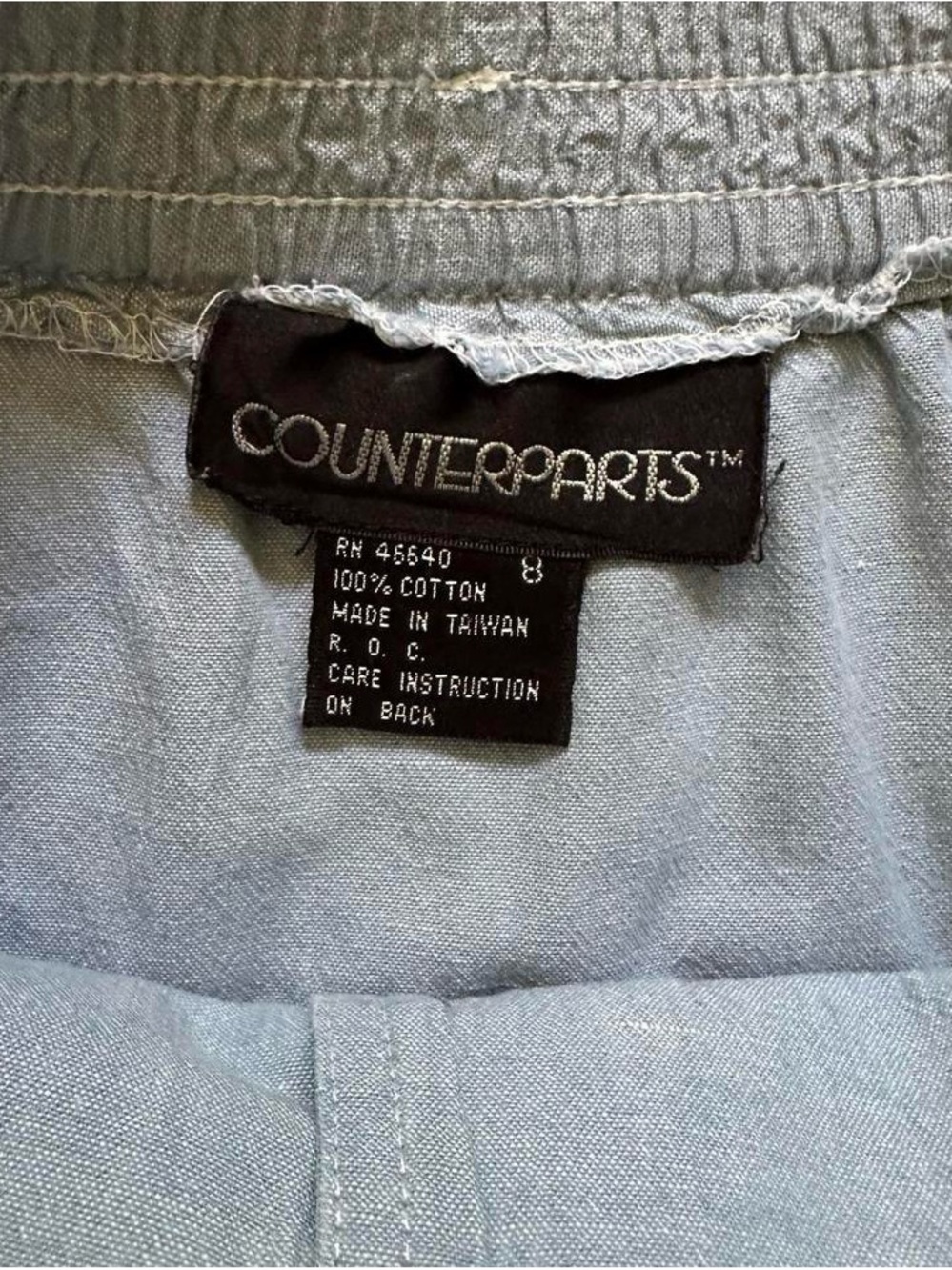 Counterparts Button-Front High-Waist Midi Skirt - Picture 5 of 7